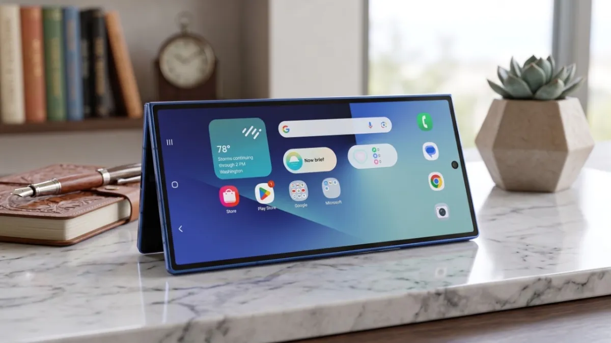 Samsung Galaxy Z Fold 8 Wide Leaked: iPad-Like Display, Thinner Than Huawei, and a Smaller Selfie Camera