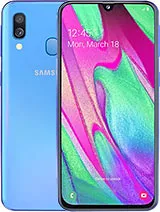 Samsung Galaxy A40 Photo - Official Specifications